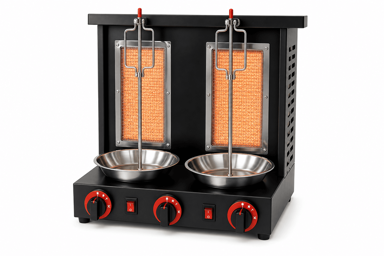 Shawarma Machine — 2 Burner, 2 Rod