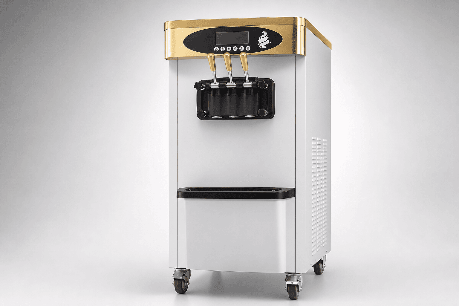Soft Ice Cream Machine — 3 Flavor